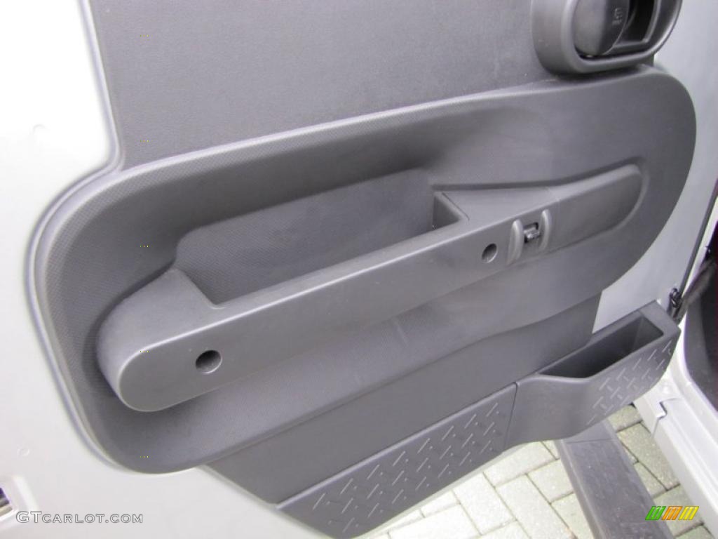 2010 Jeep Wrangler Unlimited Sport 4x4 Dark Slate Gray/Medium Slate Gray Door Panel Photo #44917820