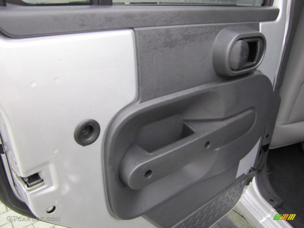 2010 Jeep Wrangler Unlimited Sport 4x4 Dark Slate Gray/Medium Slate Gray Door Panel Photo #44917848