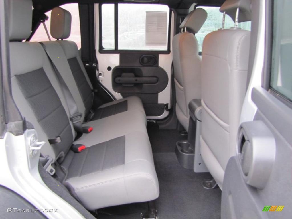 Dark Slate Gray/Medium Slate Gray Interior 2010 Jeep Wrangler Unlimited Sport 4x4 Photo #44917880