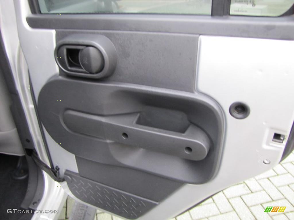 2010 Jeep Wrangler Unlimited Sport 4x4 Dark Slate Gray/Medium Slate Gray Door Panel Photo #44917892