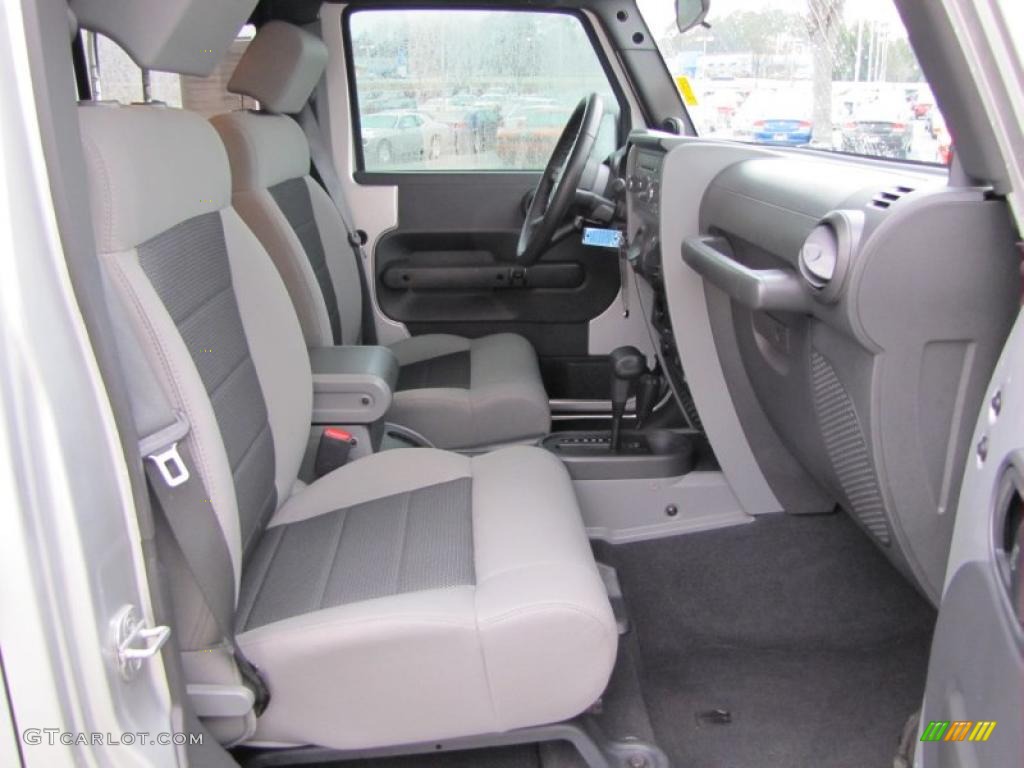 Dark Slate Gray/Medium Slate Gray Interior 2010 Jeep Wrangler Unlimited Sport 4x4 Photo #44917908