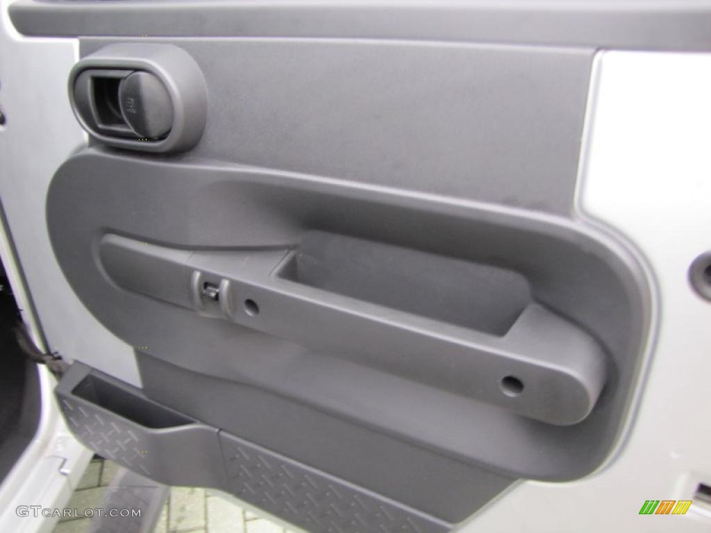 2010 Jeep Wrangler Unlimited Sport 4x4 Dark Slate Gray/Medium Slate Gray Door Panel Photo #44917924