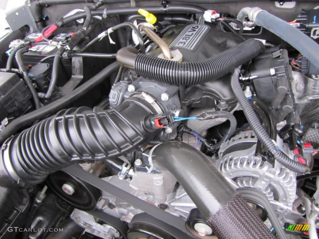2010 Jeep Wrangler Unlimited Sport 4x4 3.8 Liter OHV 12-Valve V6 Engine Photo #44918060