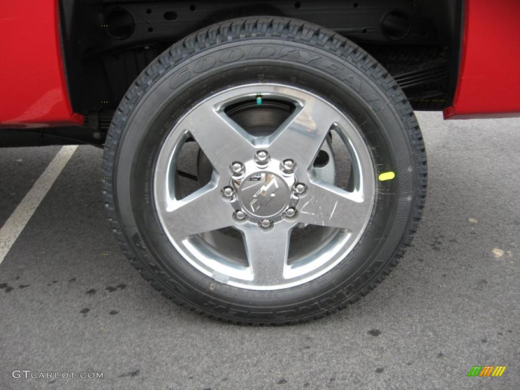 2011 Chevrolet Silverado 2500HD LTZ Crew Cab 4x4 Wheel Photo #44918108