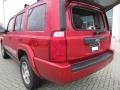 2010 Inferno Red Crystal Pearl Jeep Commander Sport  photo #15