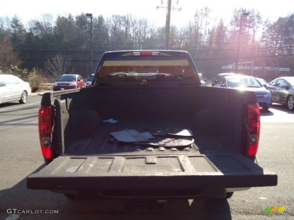 2006 Colorado Z71 Extended Cab 4x4 - Black / Medium Pewter photo #6