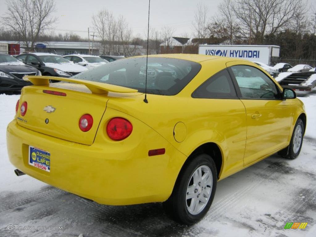 Rally Yellow 2005 Chevrolet Cobalt LS Coupe Exterior Photo #44921284