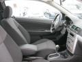 Ebony 2005 Chevrolet Cobalt LS Coupe Interior Color