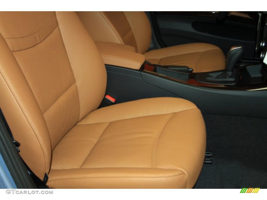 2011 3 Series 328i Sedan - Blue Water Metallic / Saddle Brown Dakota Leather photo #13