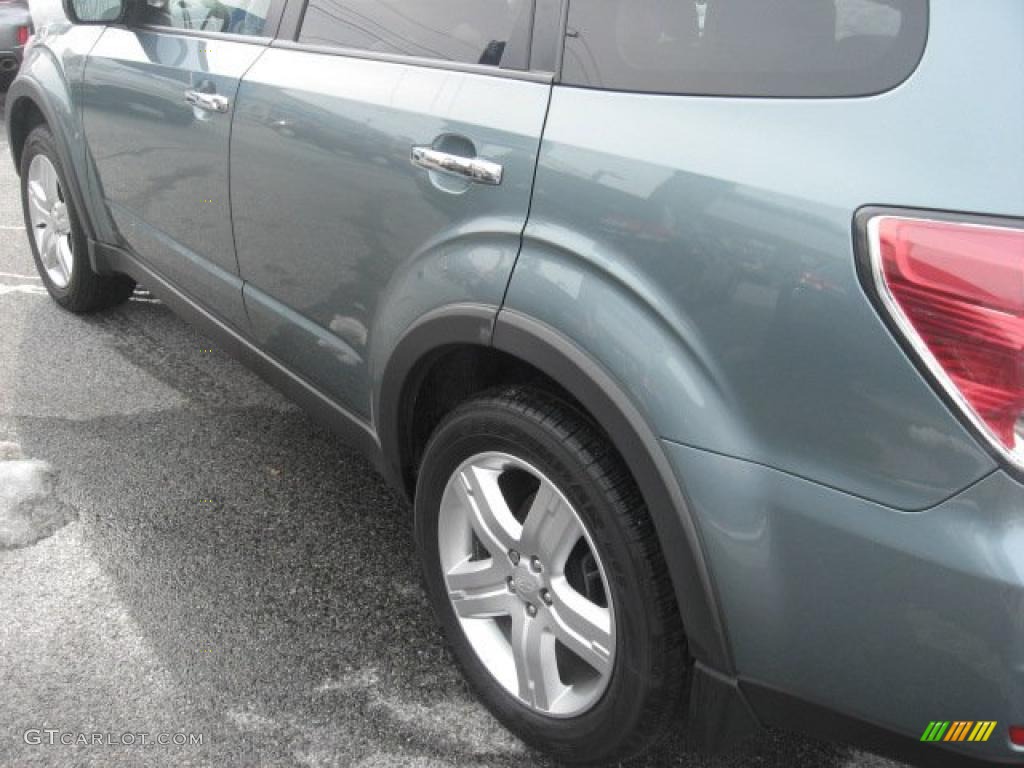 2009 Forester 2.5 X Limited - Sage Green Metallic / Platinum photo #49