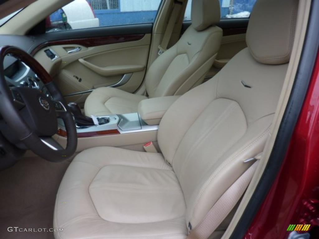 Cashmere/Cocoa Interior 2010 Cadillac CTS 4 3.6 AWD Sedan Photo #44923936