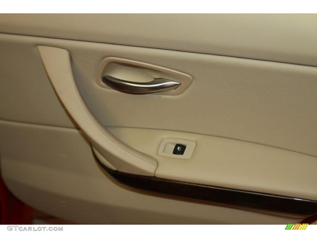 2009 3 Series 328i Sedan - Crimson Red / Beige photo #50