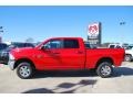 2010 Flame Red Dodge Ram 2500 Big Horn Edition Crew Cab 4x4  photo #2