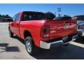 2010 Flame Red Dodge Ram 2500 Big Horn Edition Crew Cab 4x4  photo #3