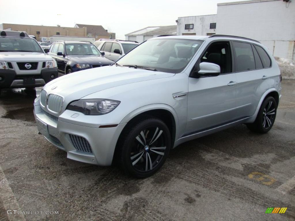 Silverstone Metallic 2010 BMW X5 M Standard X5 M Model Exterior Photo #44928249