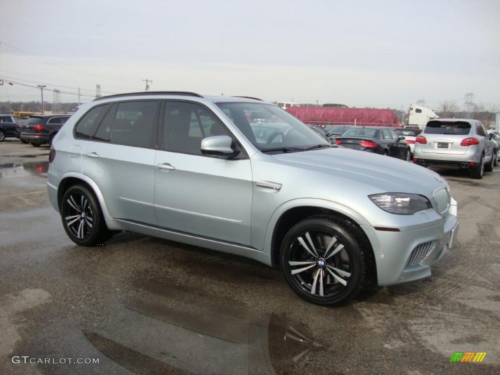 2010 X5 M  - Silverstone Metallic / Black photo #6