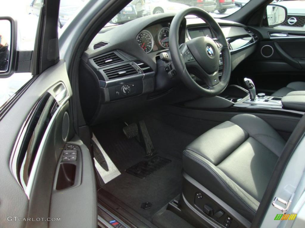Black Interior 2010 BMW X5 M Standard X5 M Model Photo #44928401