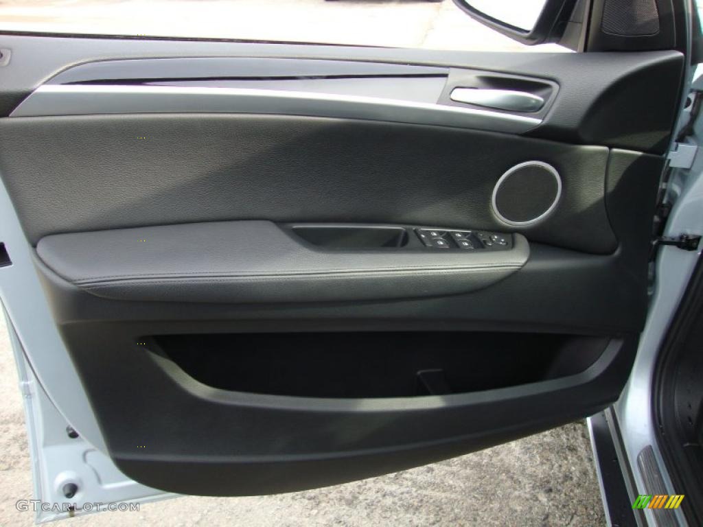 2010 BMW X5 M Standard X5 M Model Black Door Panel Photo #44928413