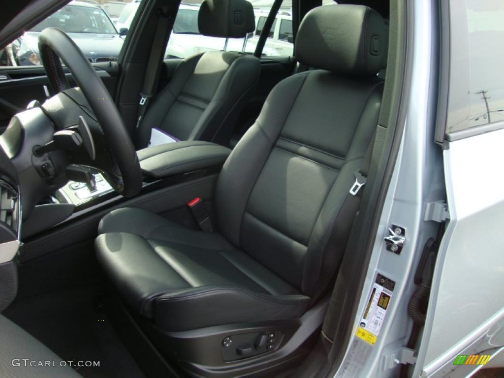Black Interior 2010 BMW X5 M Standard X5 M Model Photo #44928489