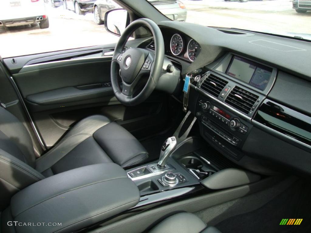 2010 X5 M  - Silverstone Metallic / Black photo #20