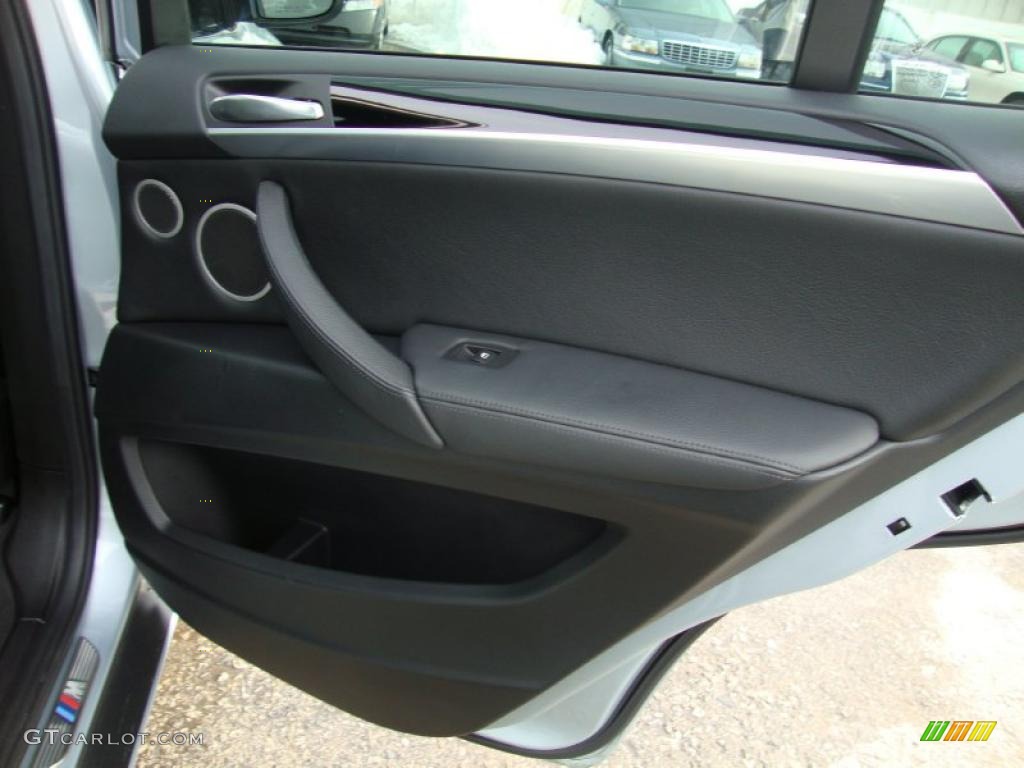 2010 BMW X5 M Standard X5 M Model Black Door Panel Photo #44928637