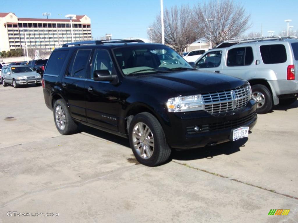 2008 Navigator Limited Edition - Black / Stone/Charcoal Black photo #3