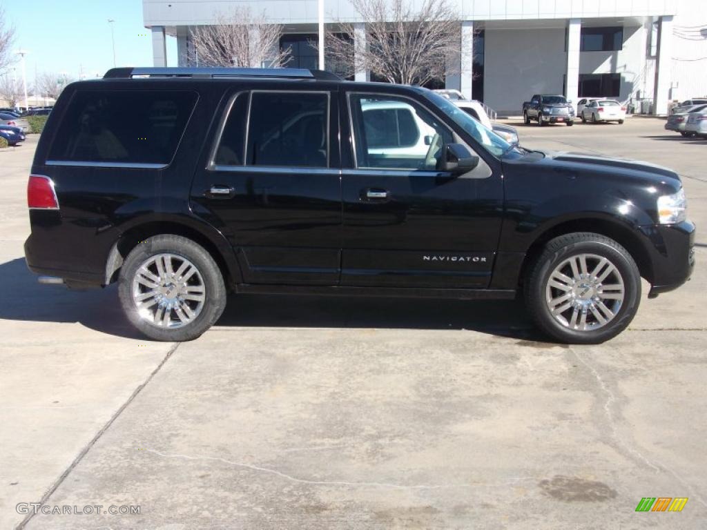 2008 Navigator Limited Edition - Black / Stone/Charcoal Black photo #4