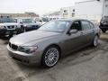 Sterling Grey Metallic 2007 BMW 7 Series 750Li Sedan Exterior