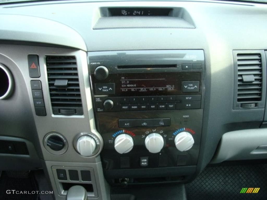 2010 Tundra TRD Double Cab 4x4 - Spruce Green Mica / Graphite Gray photo #11