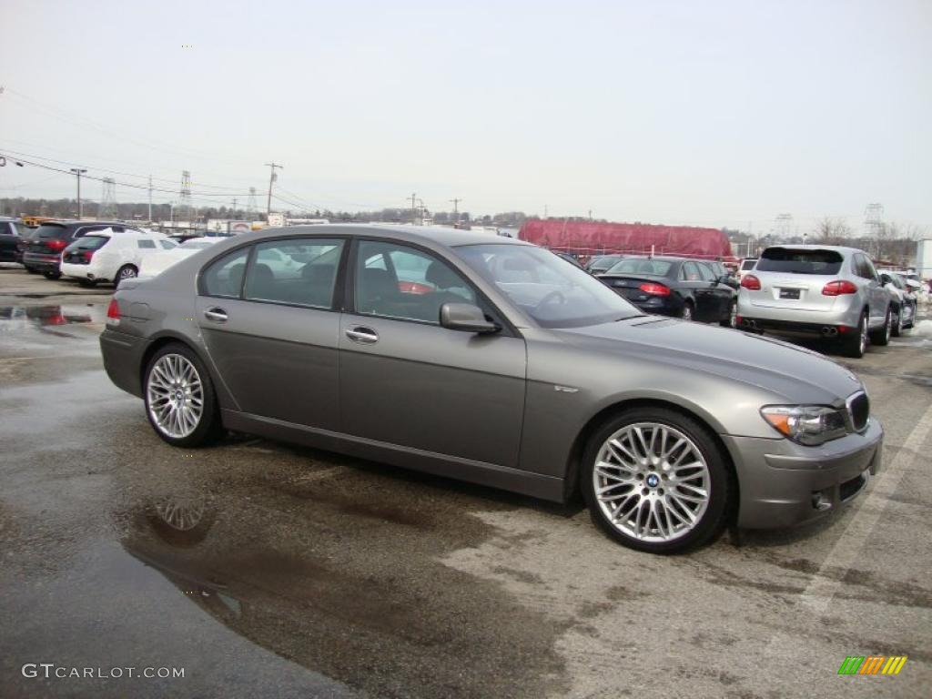 Sterling Grey Metallic 2007 BMW 7 Series 750Li Sedan Exterior Photo #44929249