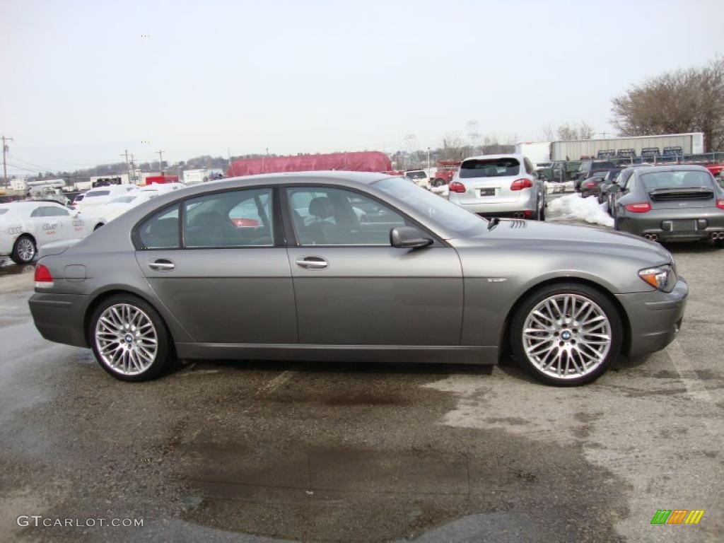 Sterling Grey Metallic 2007 BMW 7 Series 750Li Sedan Exterior Photo #44929265