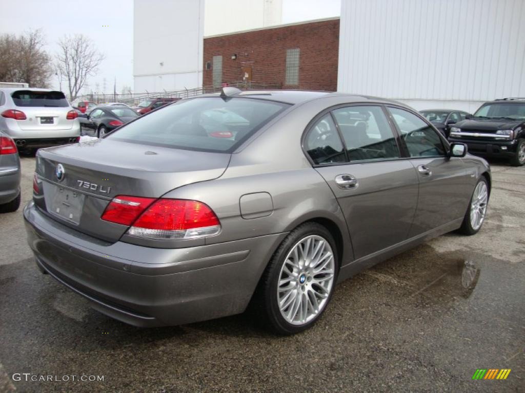 Sterling Grey Metallic 2007 BMW 7 Series 750Li Sedan Exterior Photo #44929281