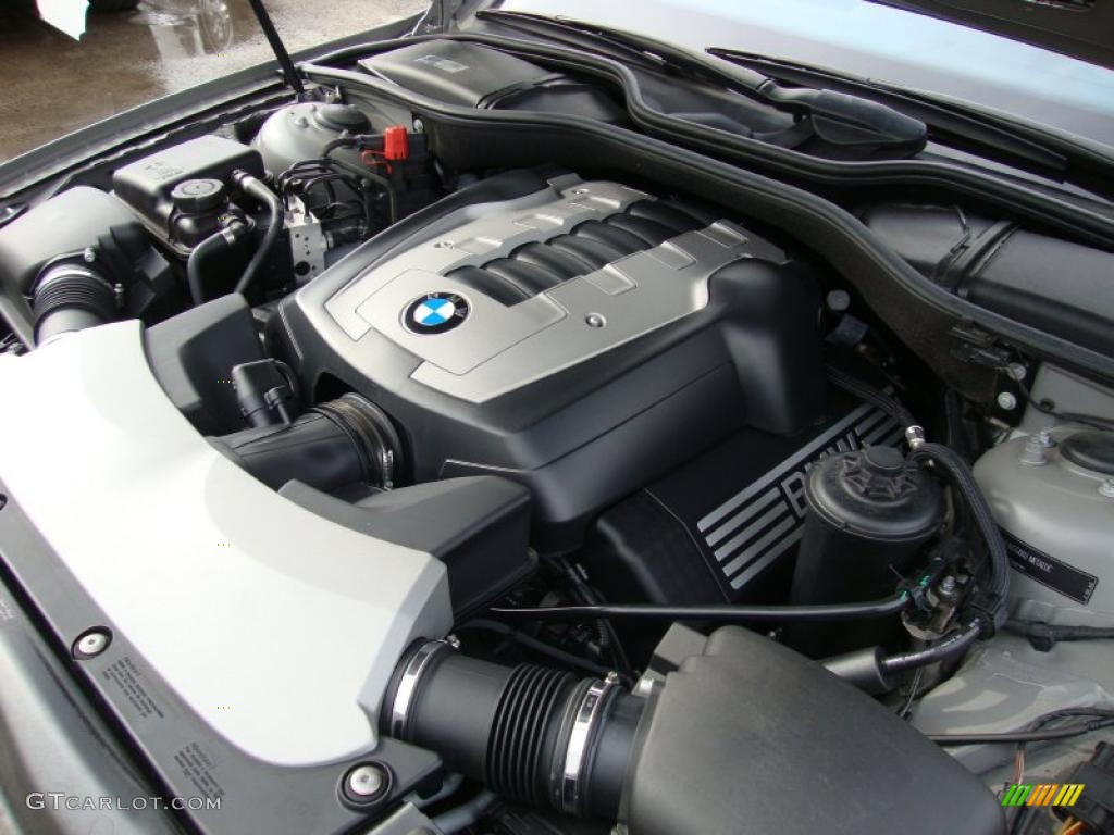 2007 BMW 7 Series 750Li Sedan 4.8 Liter DOHC 32-Valve VVT V8 Engine Photo #44929693