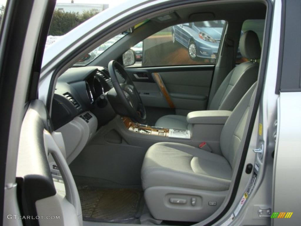 2010 Toyota Highlander Hybrid 4WD Interior Color Photos