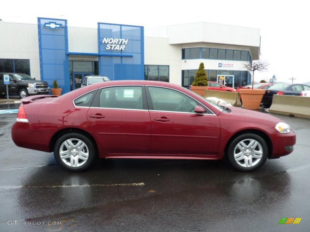 2011 Impala LT - Red Jewel Tintcoat / Ebony photo #11