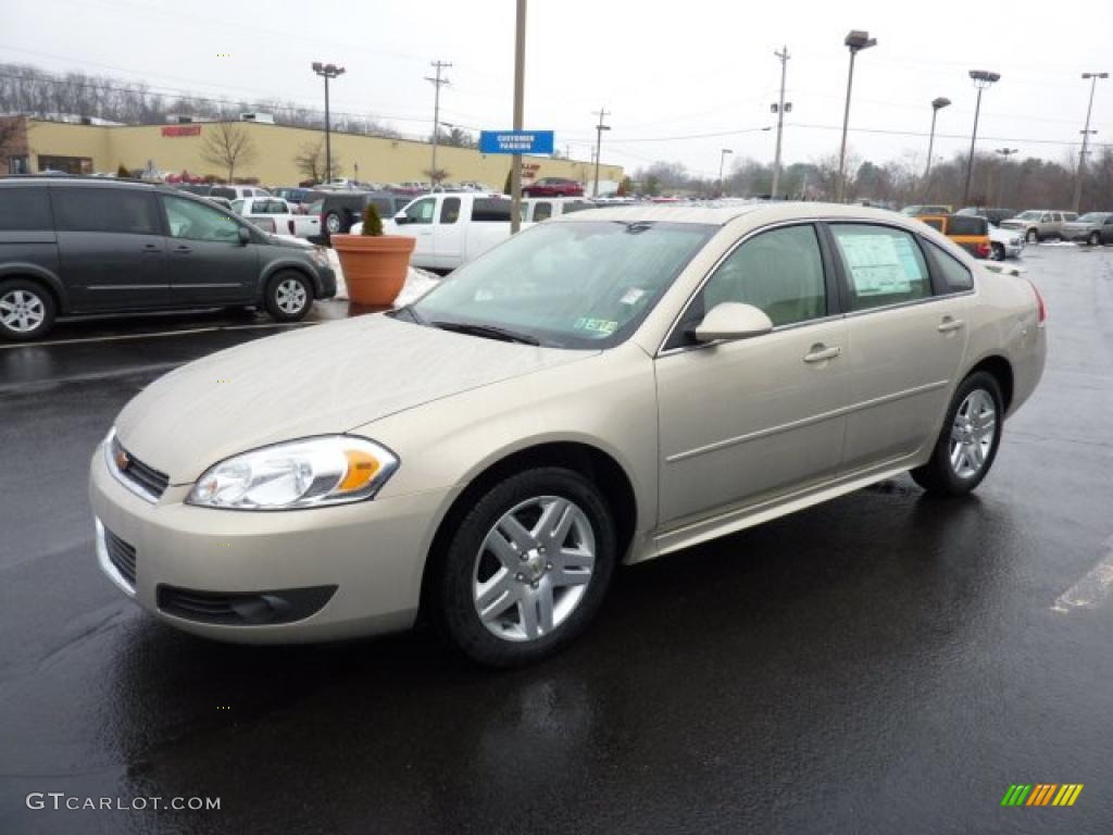 2011 Impala LT - Gold Mist Metallic / Neutral photo #3