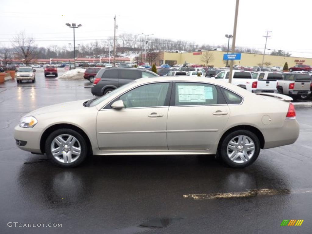 2011 Impala LT - Gold Mist Metallic / Neutral photo #4