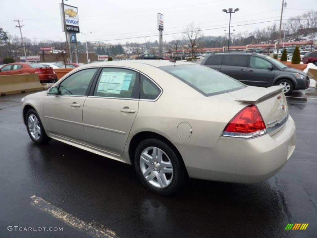 2011 Impala LT - Gold Mist Metallic / Neutral photo #5