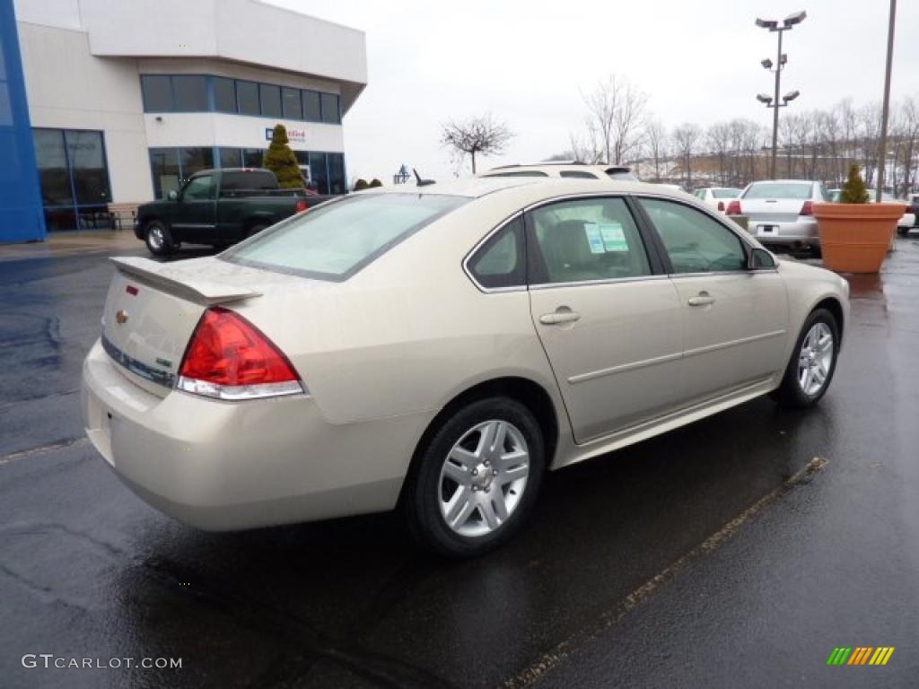 2011 Impala LT - Gold Mist Metallic / Neutral photo #10