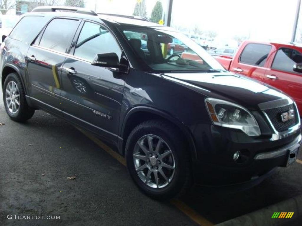 2007 Acadia SLT AWD - Carbon Metallic / Ebony photo #3