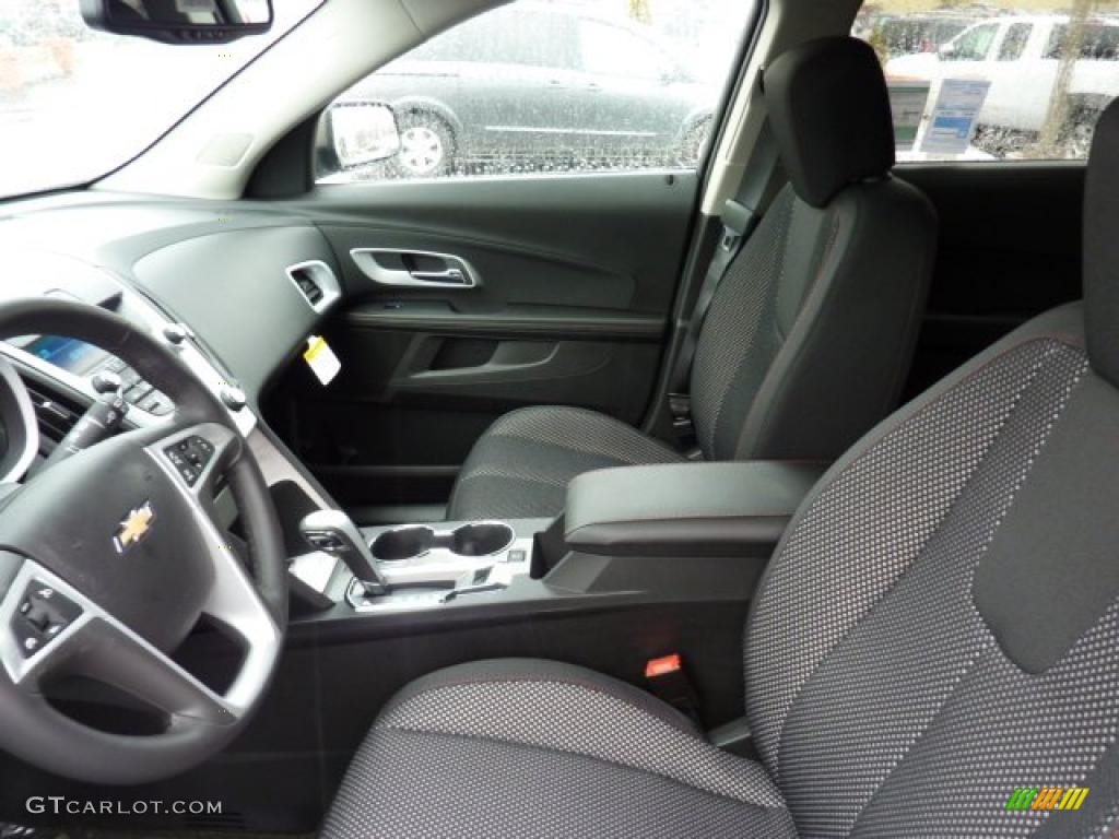 Jet Black Interior 2011 Chevrolet Equinox LT AWD Photo #44931361