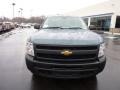 2011 Blue Granite Metallic Chevrolet Silverado 1500 Regular Cab 4x4  photo #2