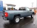 2011 Blue Granite Metallic Chevrolet Silverado 1500 Regular Cab 4x4  photo #10