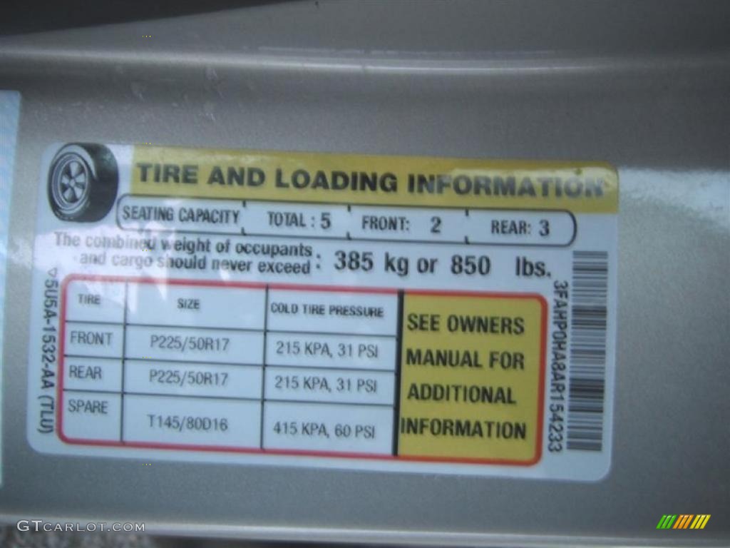 2010 Fusion SE - Smokestone Metallic / Medium Light Stone photo #31