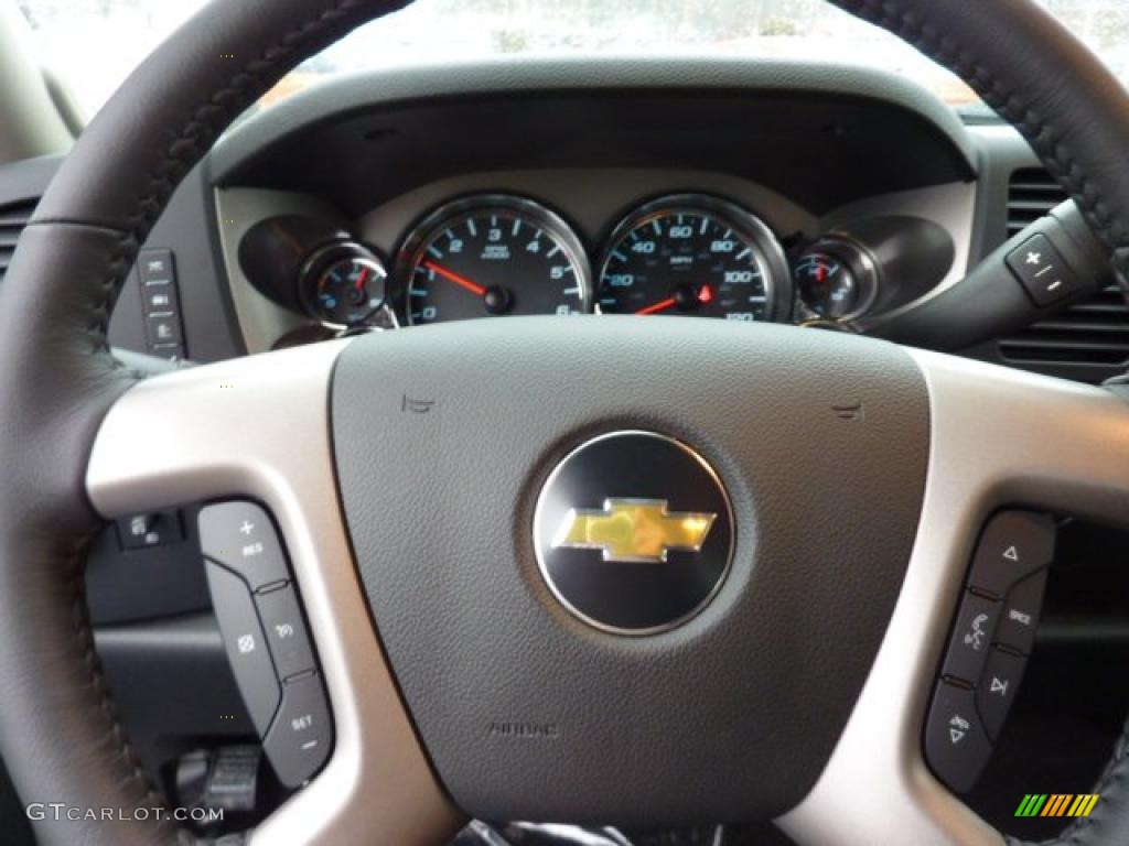 2011 Silverado 1500 LT Extended Cab 4x4 - Summit White / Ebony photo #19