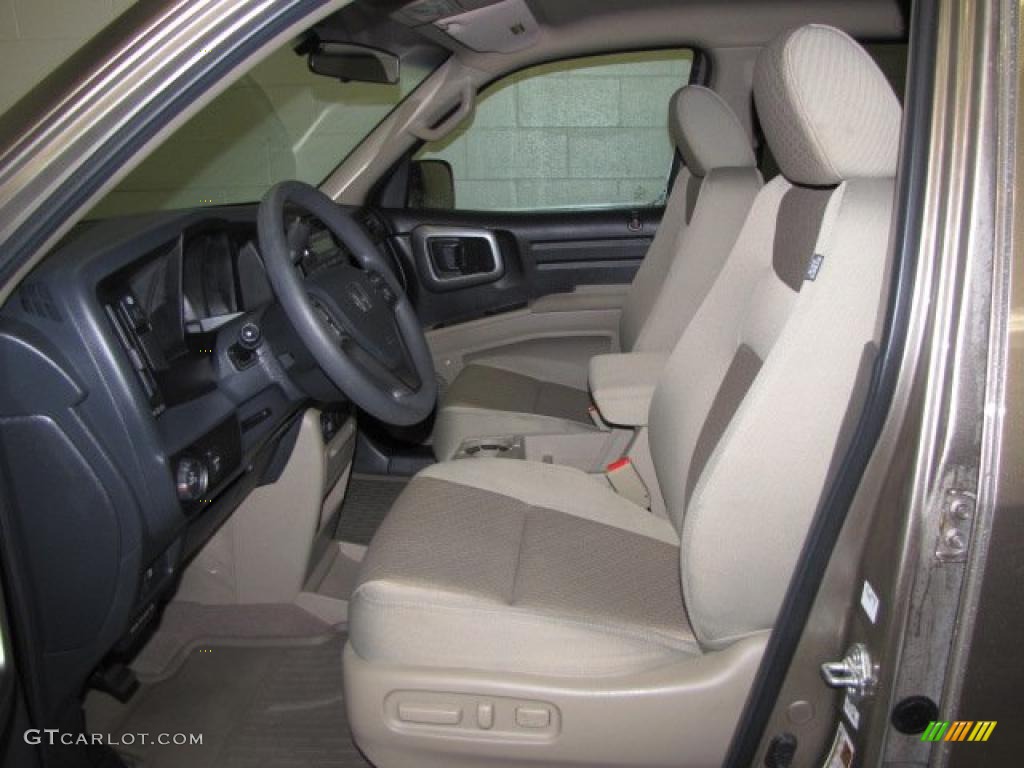 Beige Interior 2009 Honda Ridgeline RTS Photo #44932889