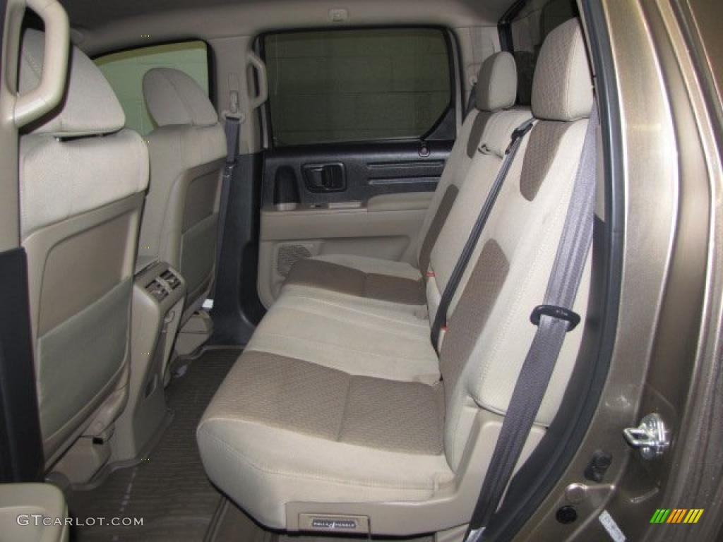Beige Interior 2009 Honda Ridgeline RTS Photo #44932897