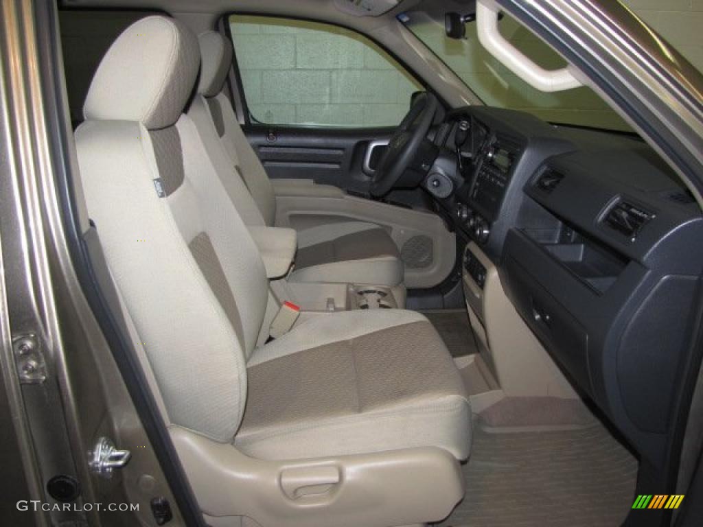 Beige Interior 2009 Honda Ridgeline RTS Photo #44932913