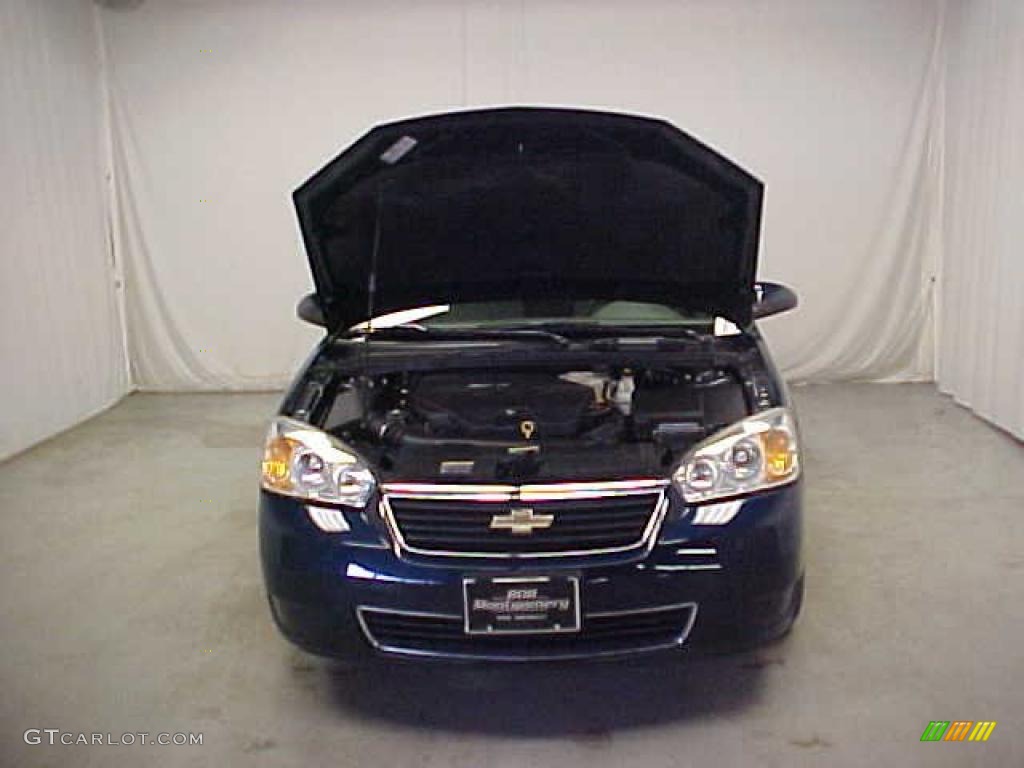 2007 Malibu LT Sedan - Dark Blue Metallic / Titanium Gray photo #4