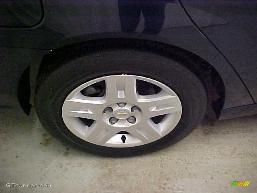 2007 Malibu LT Sedan - Dark Blue Metallic / Titanium Gray photo #12